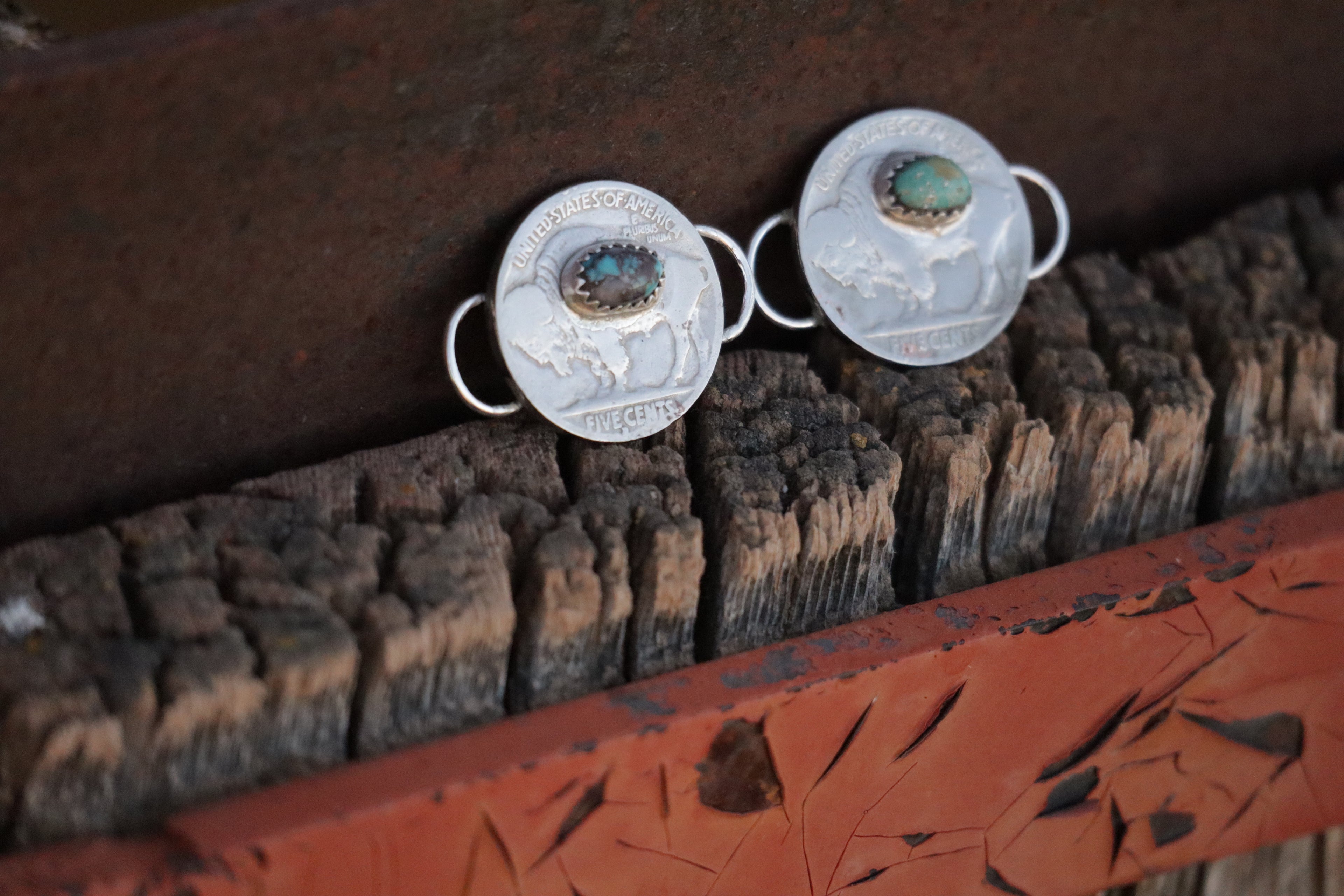 Buffalo Nickel Sneak Charms