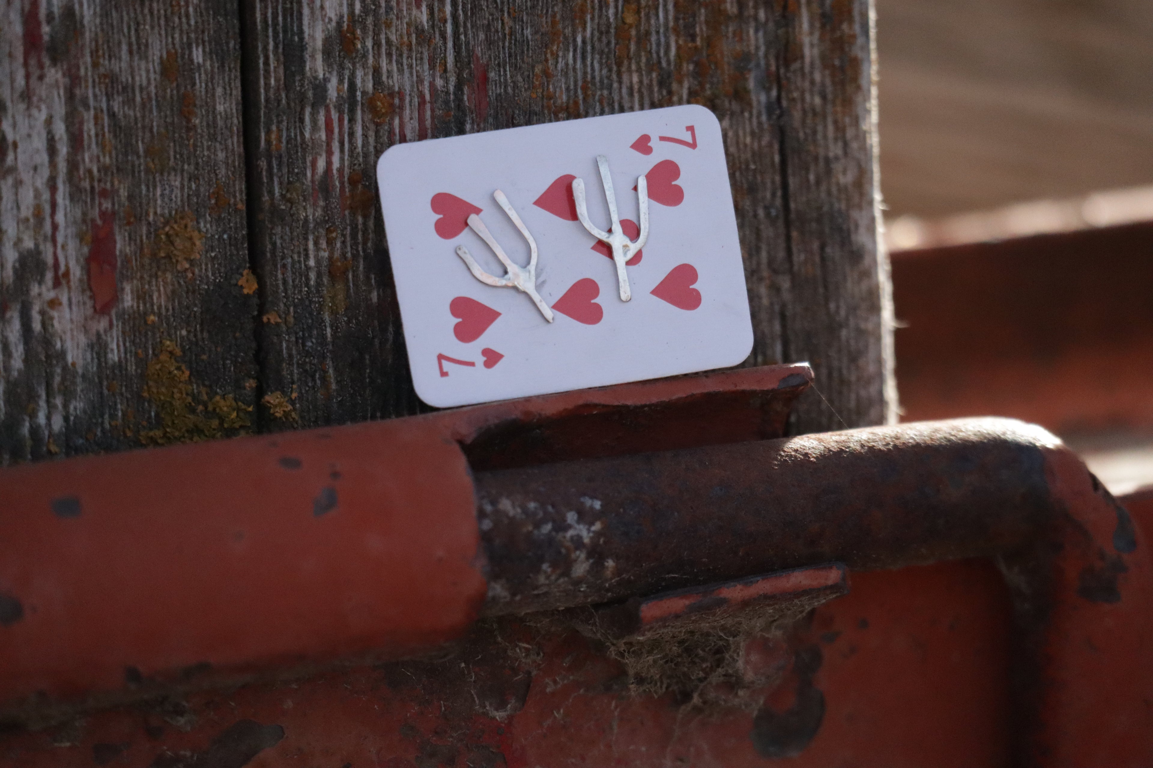 Reclaimed Silver Saguaro Studs #1