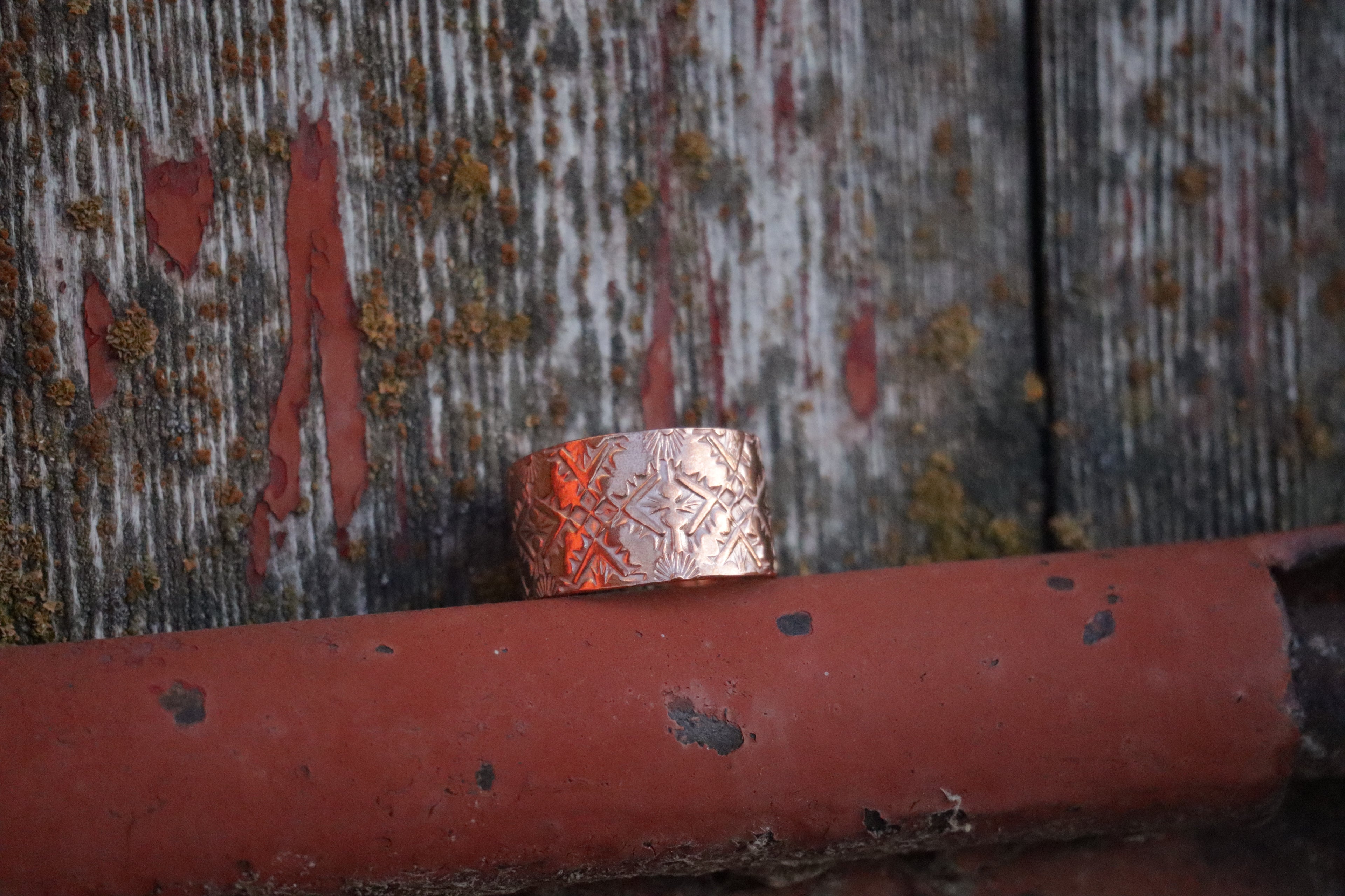Sundust Stamp Ring