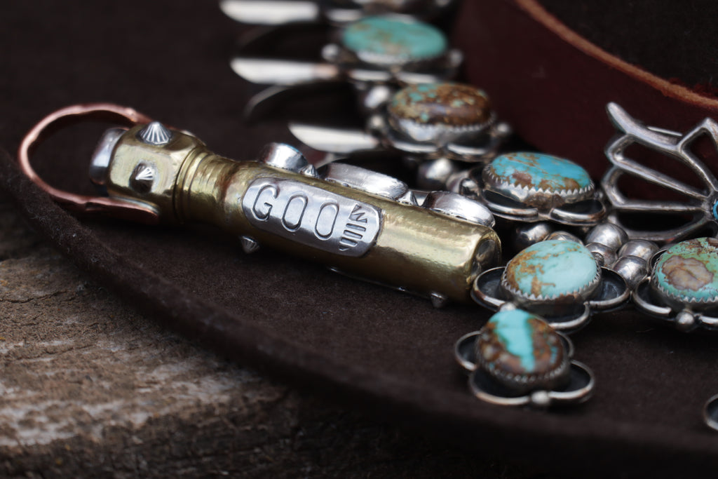 Good Luck - Bottle Pendant