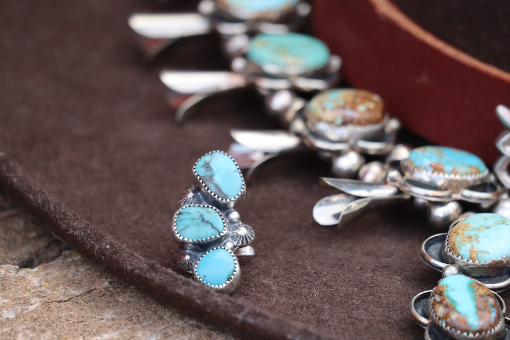 Little Wild Thing, Turquoise Ear Cuff.