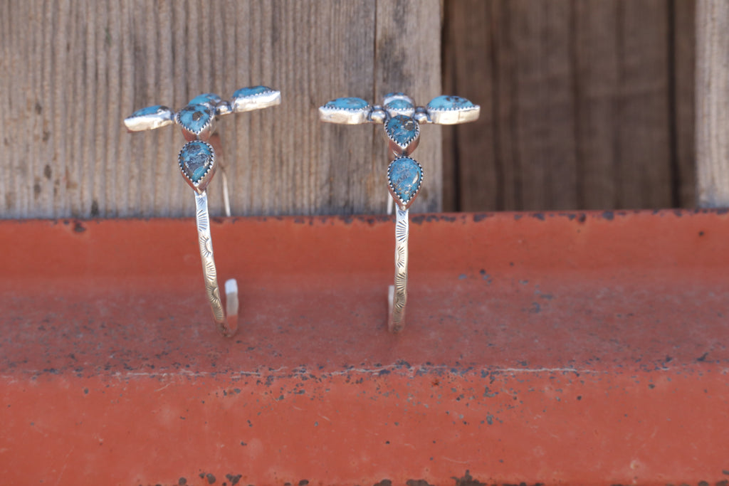 Dust And Devotion Hoop Earrings