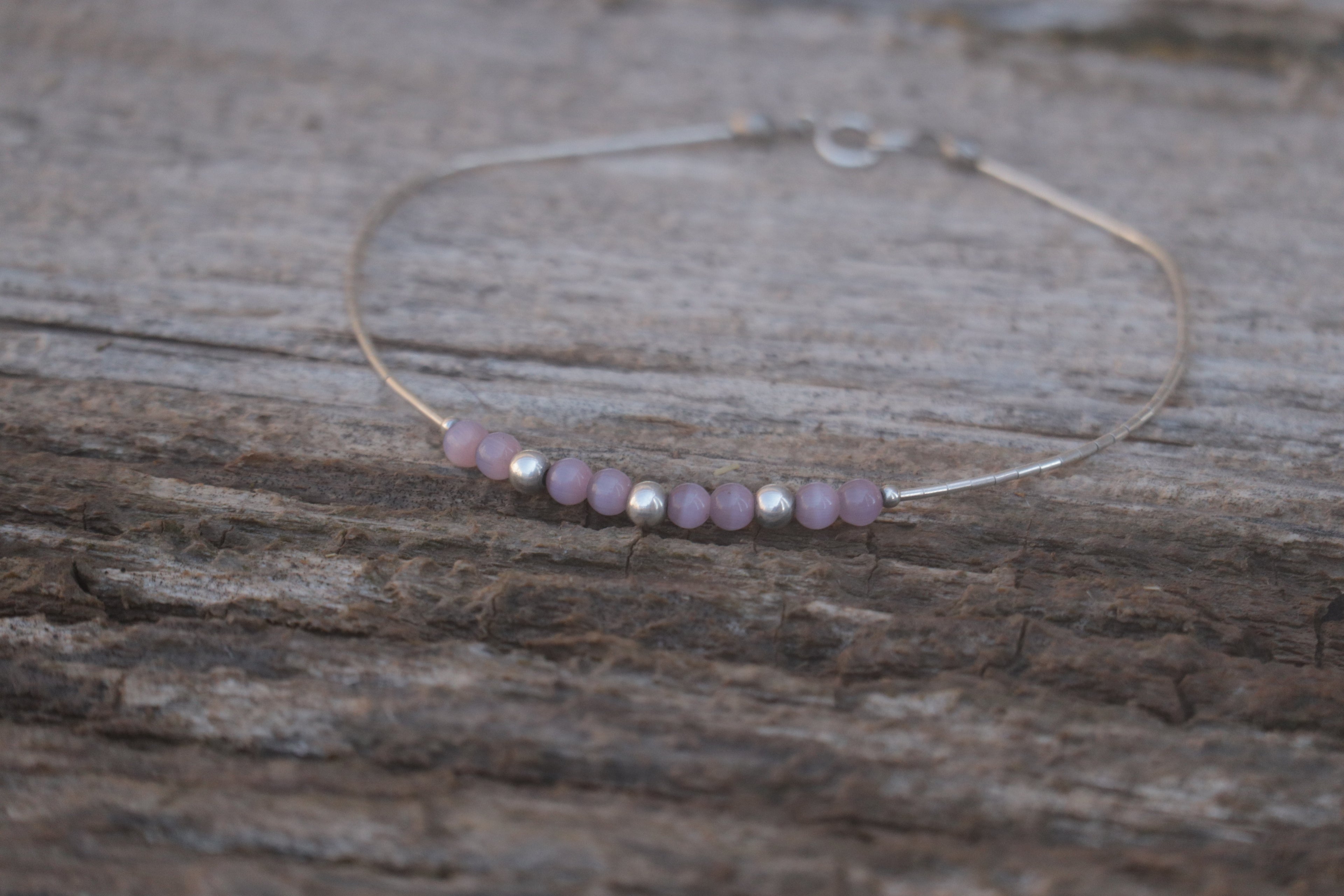 Liquid Silver Anklet