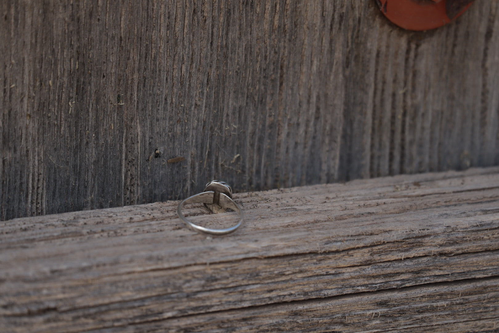 Sterling Silver Green Agate Ring