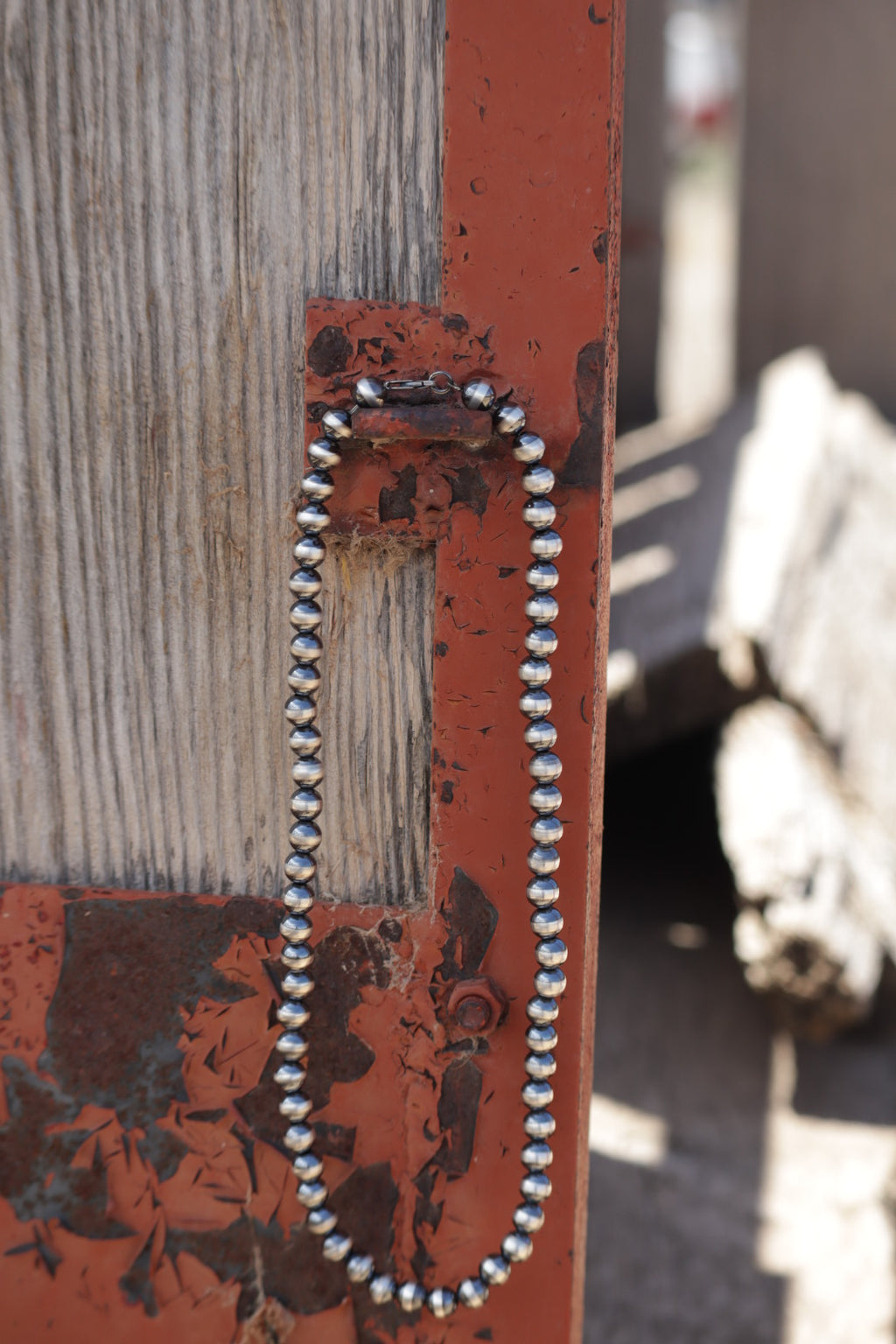 Sterling Silver Bead Necklace