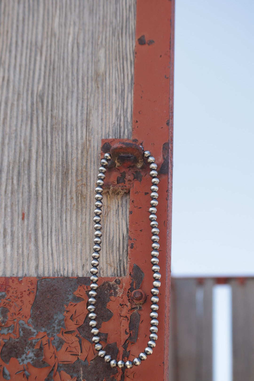 Sterling Silver Bead Necklace
