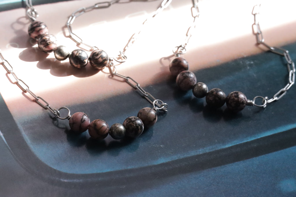 Desert Diva Rhodonite Necklaces