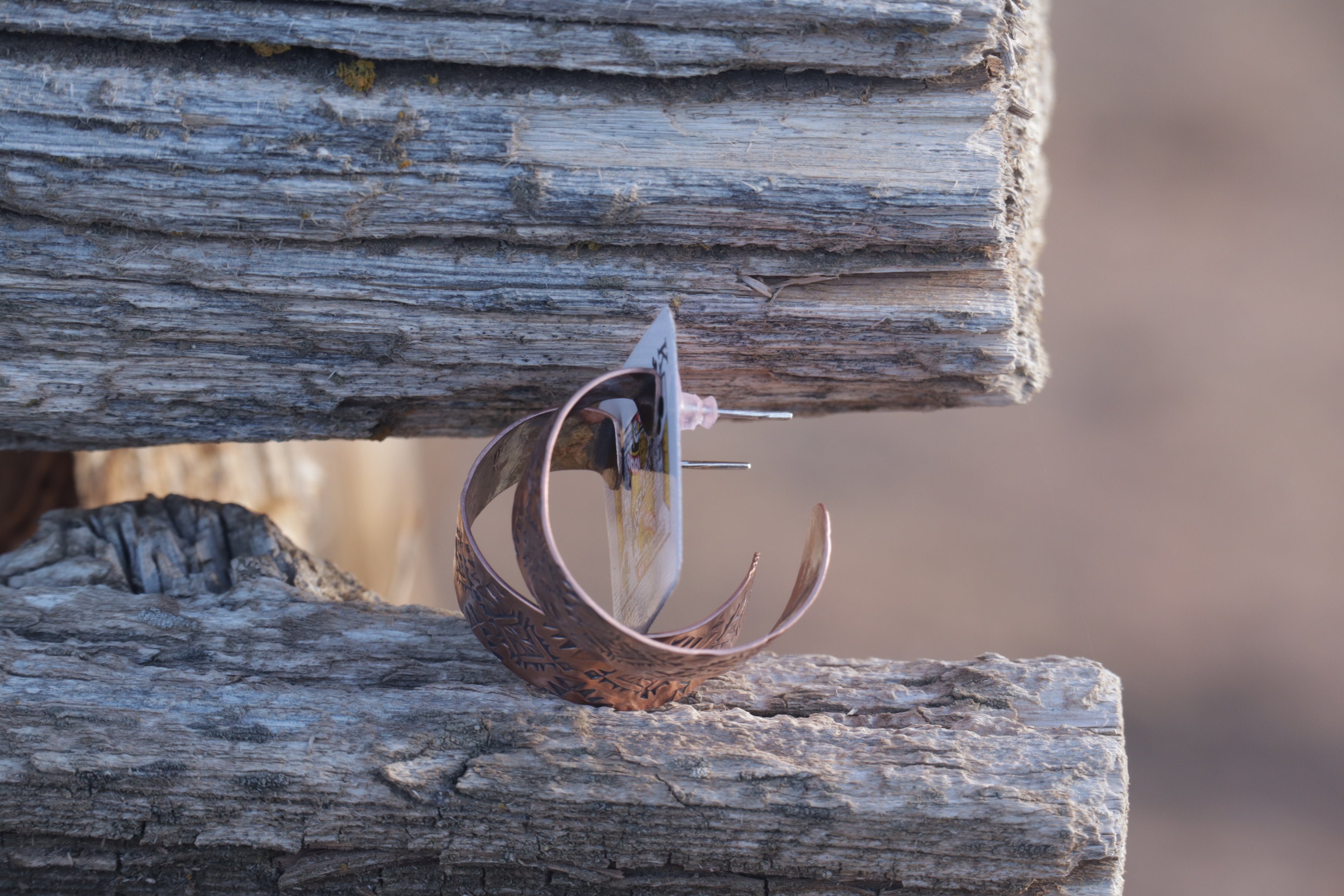 Copperwave Hoops