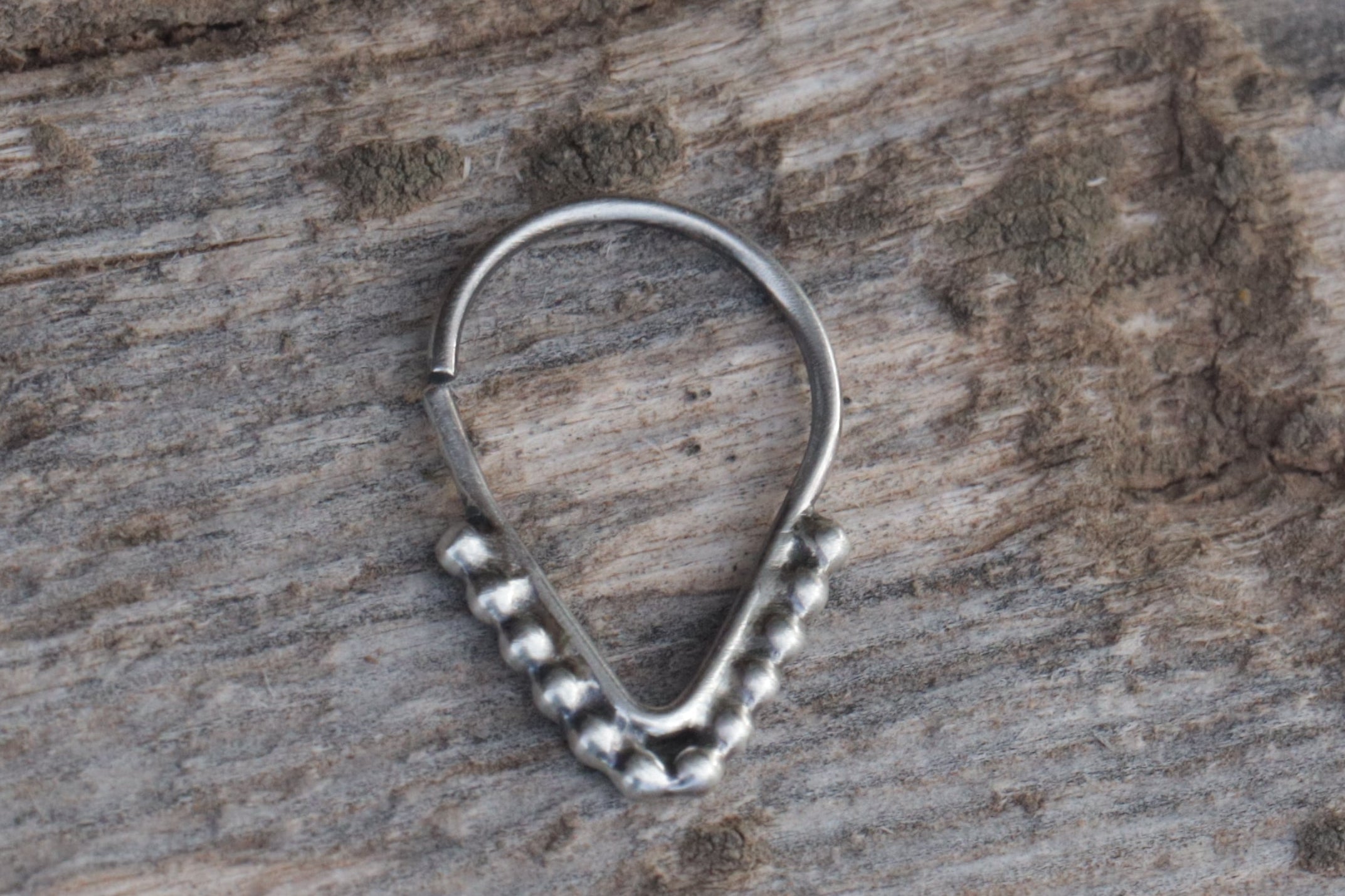 Beaded Septum Ring