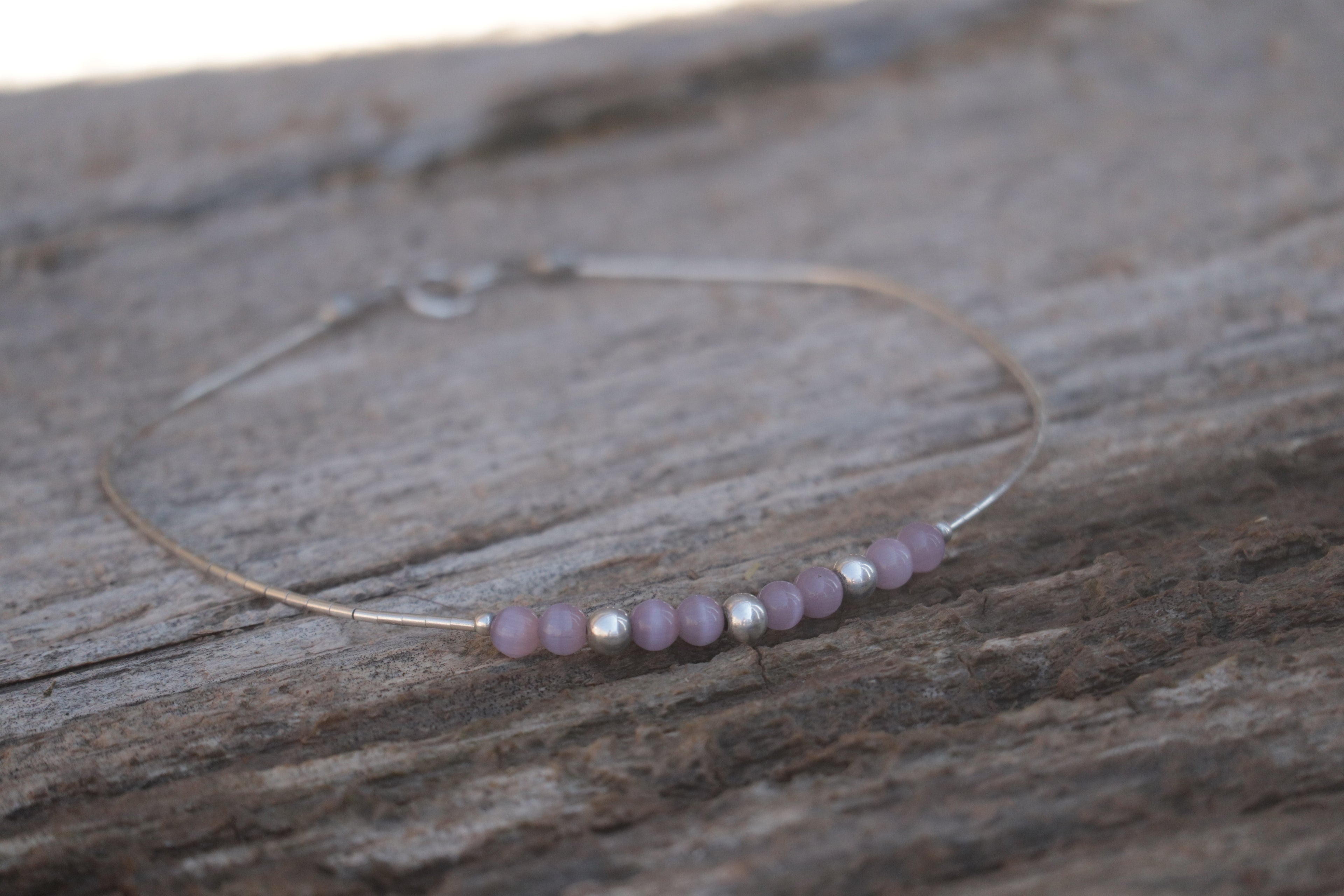 Liquid Silver Anklet