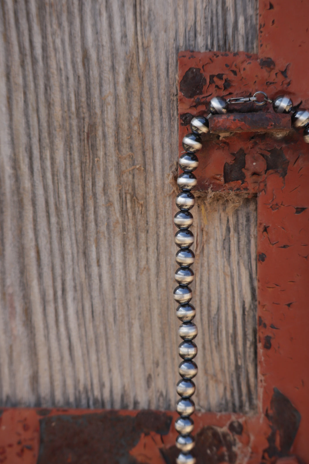 Sterling Silver Bead Necklace