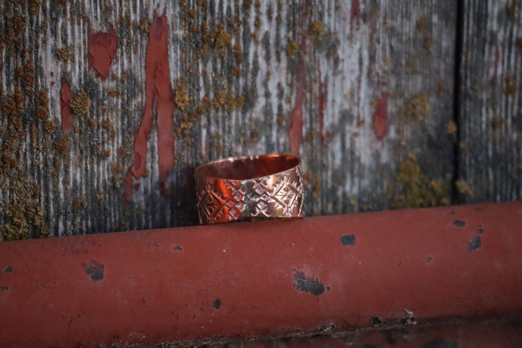 Sundust Stamp Ring
